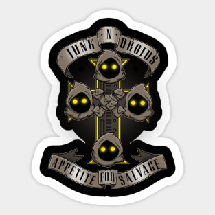 Junk N' Droids Sticker